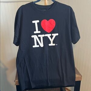 I Love NY Tee Shirt, Size L